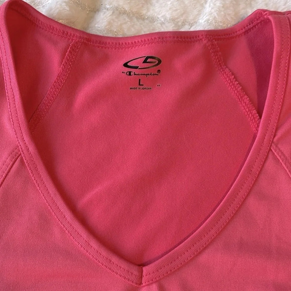 Champion pink workout tank size large - Picture 3 of 5